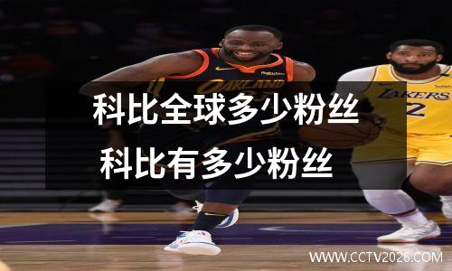 科比全球多少粉丝 科比有多少粉丝