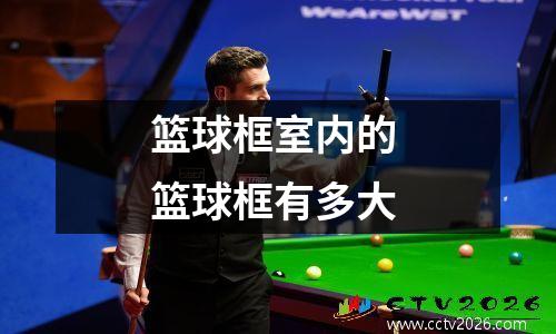 篮球框室内的 篮球框有多大