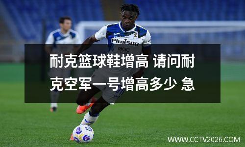 耐克篮球鞋增高 请问耐克空军一号增高多少 急