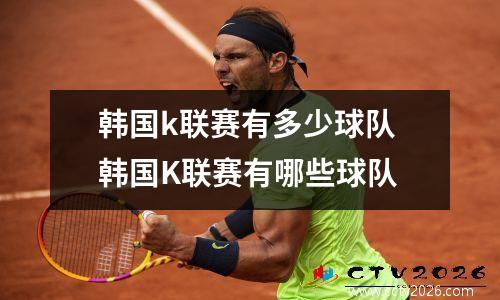 韩国k联赛有多少球队 韩国K联赛有哪些球队