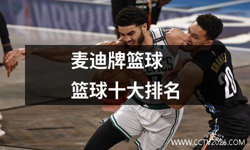 麦迪牌篮球 篮球十大排名