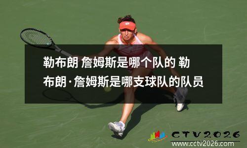 勒布朗 詹姆斯是哪个队的 勒布朗·詹姆斯是哪支球队的队员