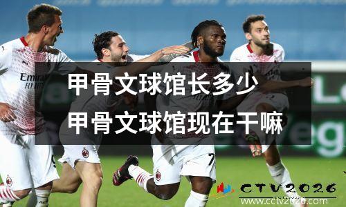 甲骨文球馆长多少 甲骨文球馆现在干嘛