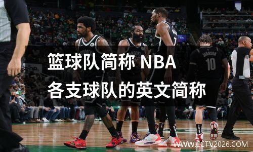 篮球队简称 NBA各支球队的英文简称