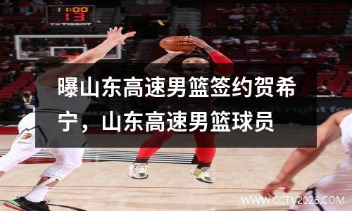 曝山东高速男篮签约贺希宁，山东高速男篮球员