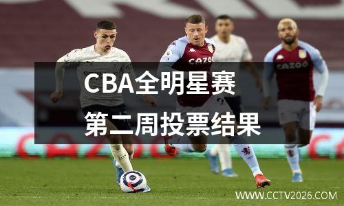 CBA全明星赛第二周投票结果