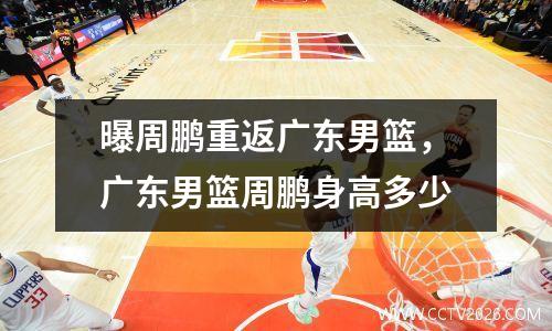 曝周鹏重返广东男篮，广东男篮周鹏身高多少